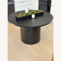 Wayfair Black Wood Dining Table