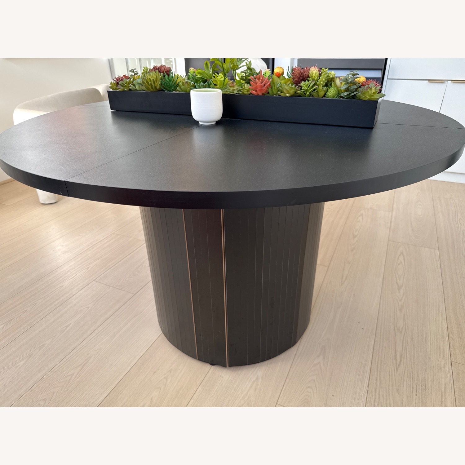 Wayfair Black Wood Dining Table - image-1