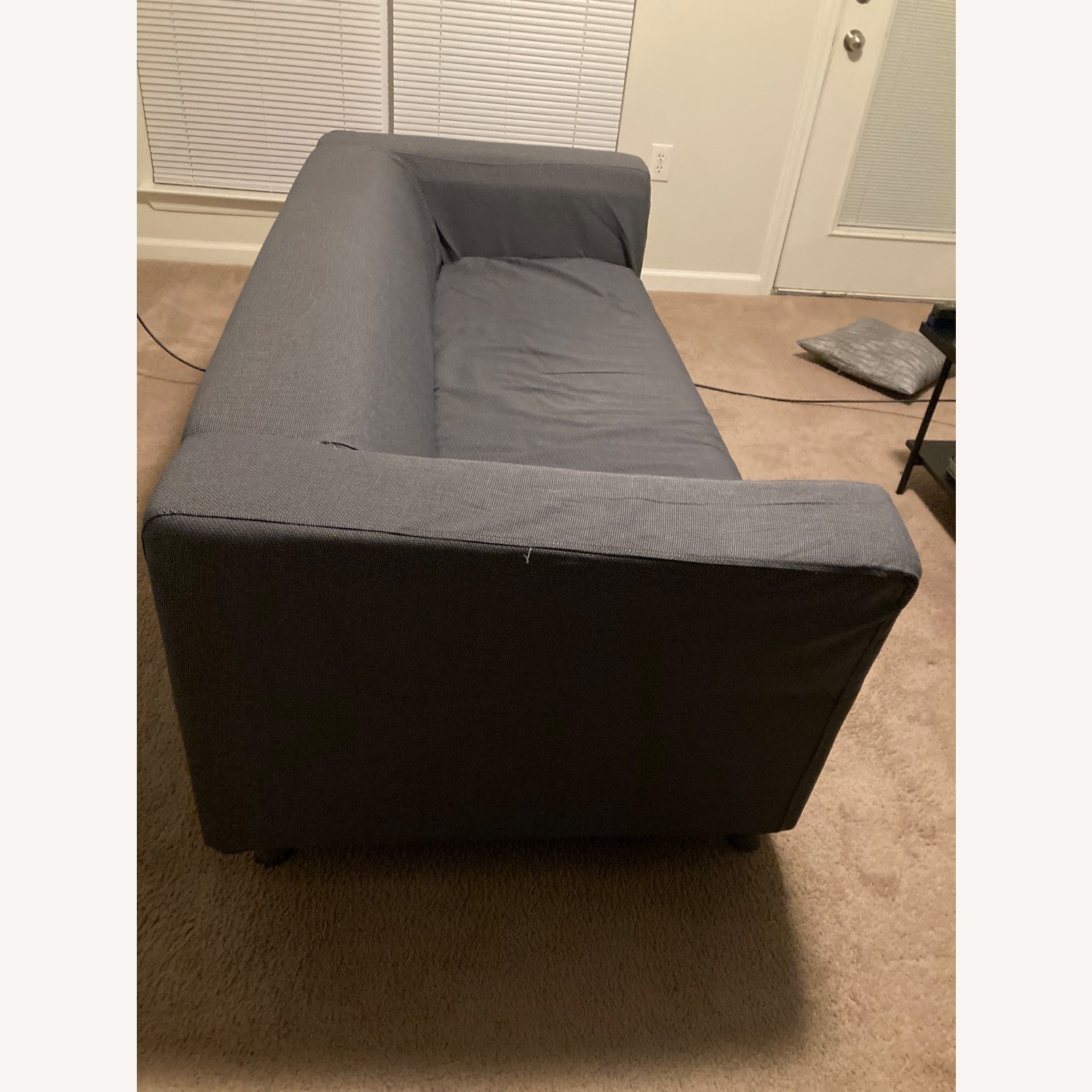 IKEA KLIPPAN Dark Gray Sofa - image-3