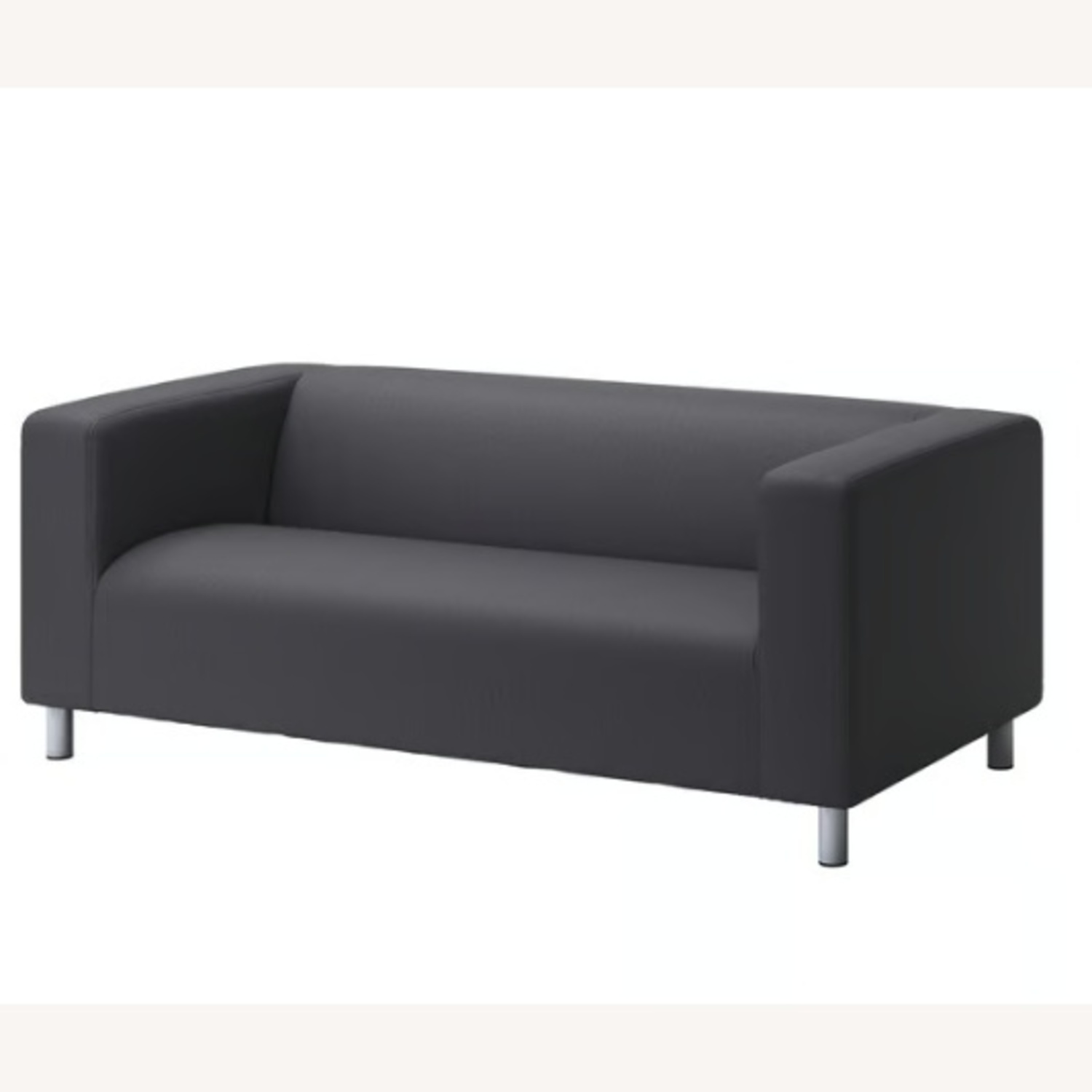 IKEA KLIPPAN Dark Gray Sofa - image-4