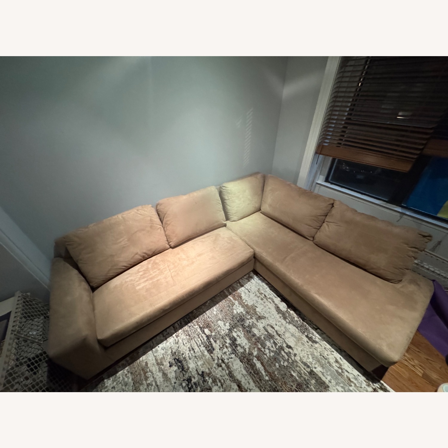 Pottery Barn Big Sur Light Brown 2 Piece Sectional - image-10