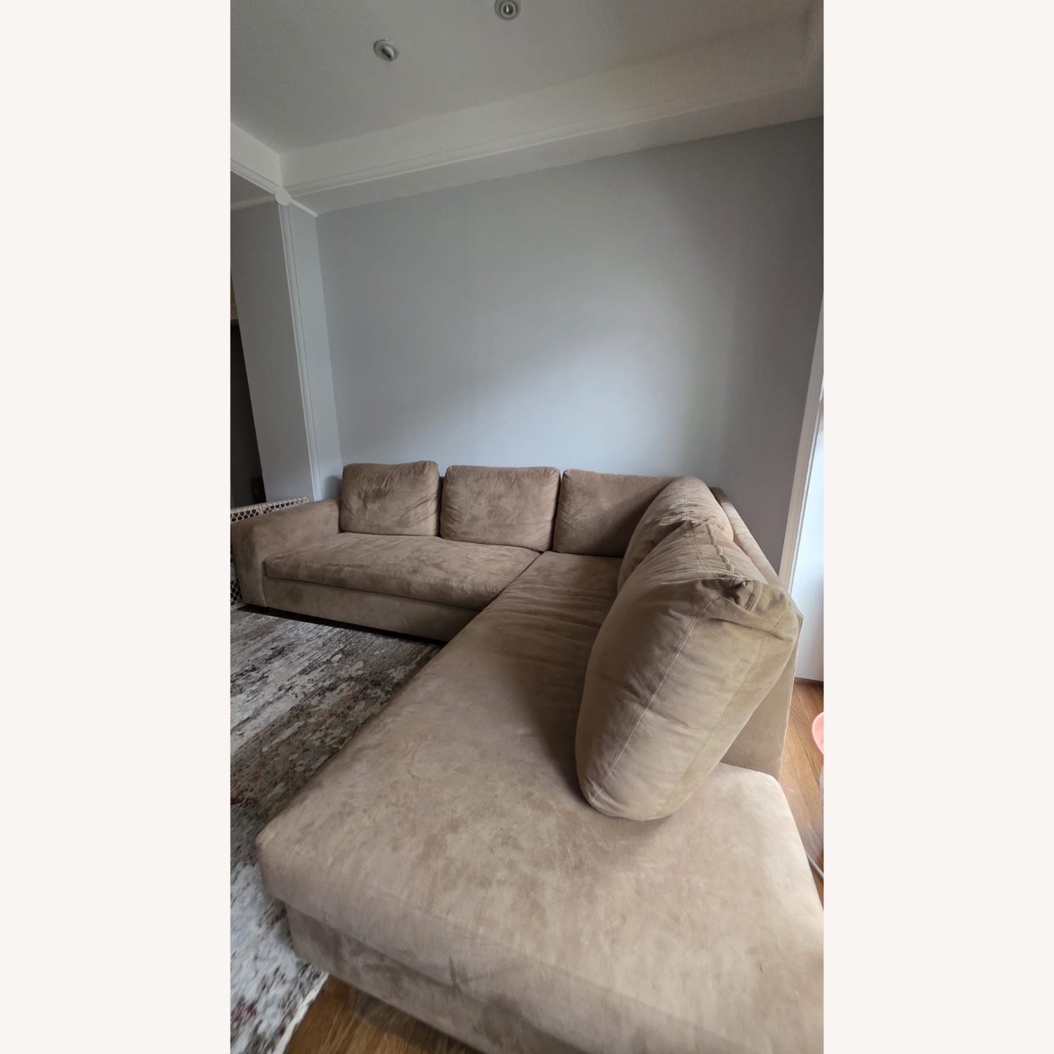 Pottery Barn Big Sur Light Brown 2 Piece Sectional - image-2