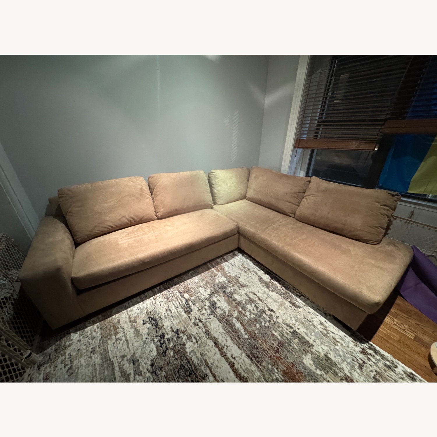 Pottery Barn Big Sur Light Brown 2 Piece Sectional - image-6