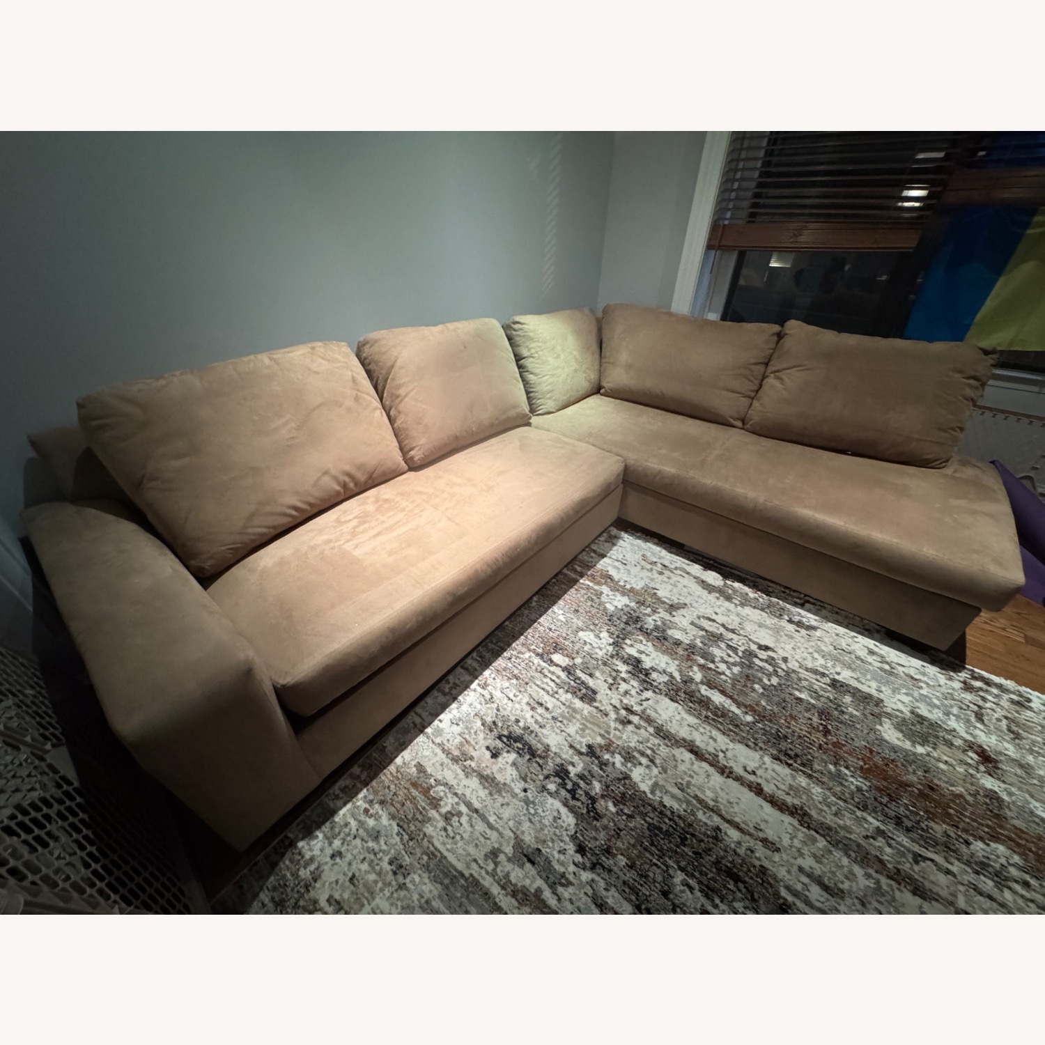 Pottery Barn Big Sur Light Brown 2 Piece Sectional - image-8