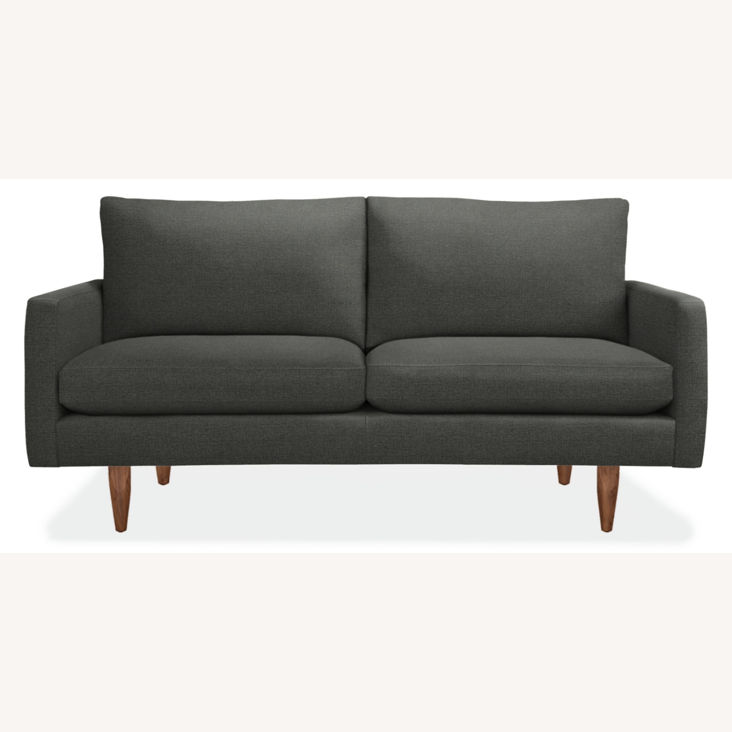 Room & Board Jasper Dark Gray Fabric 2 Seater Sofa - image-5