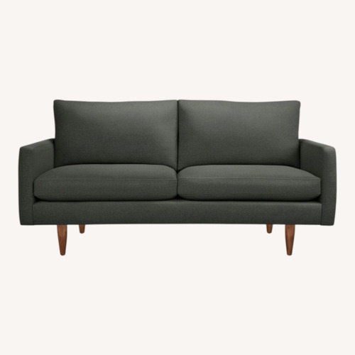 Used Room & Board Jasper Dark Gray Fabric 2 Seater Sofa for sale on AptDeco