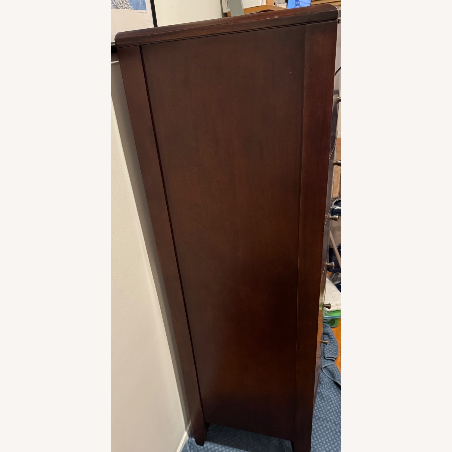 Raymour & Flanigan Dark Brown Wood Dresser - image-5