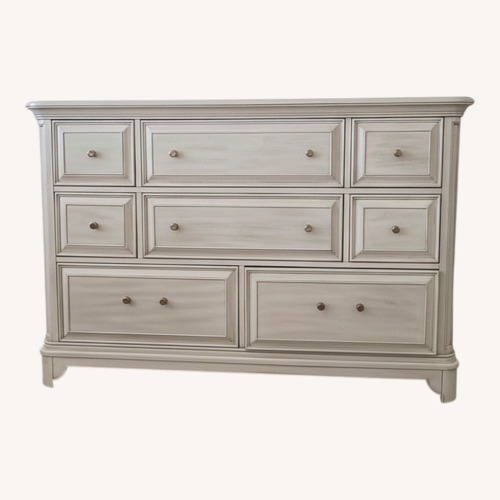 Used Living Spaces Natural Dresser for sale on AptDeco