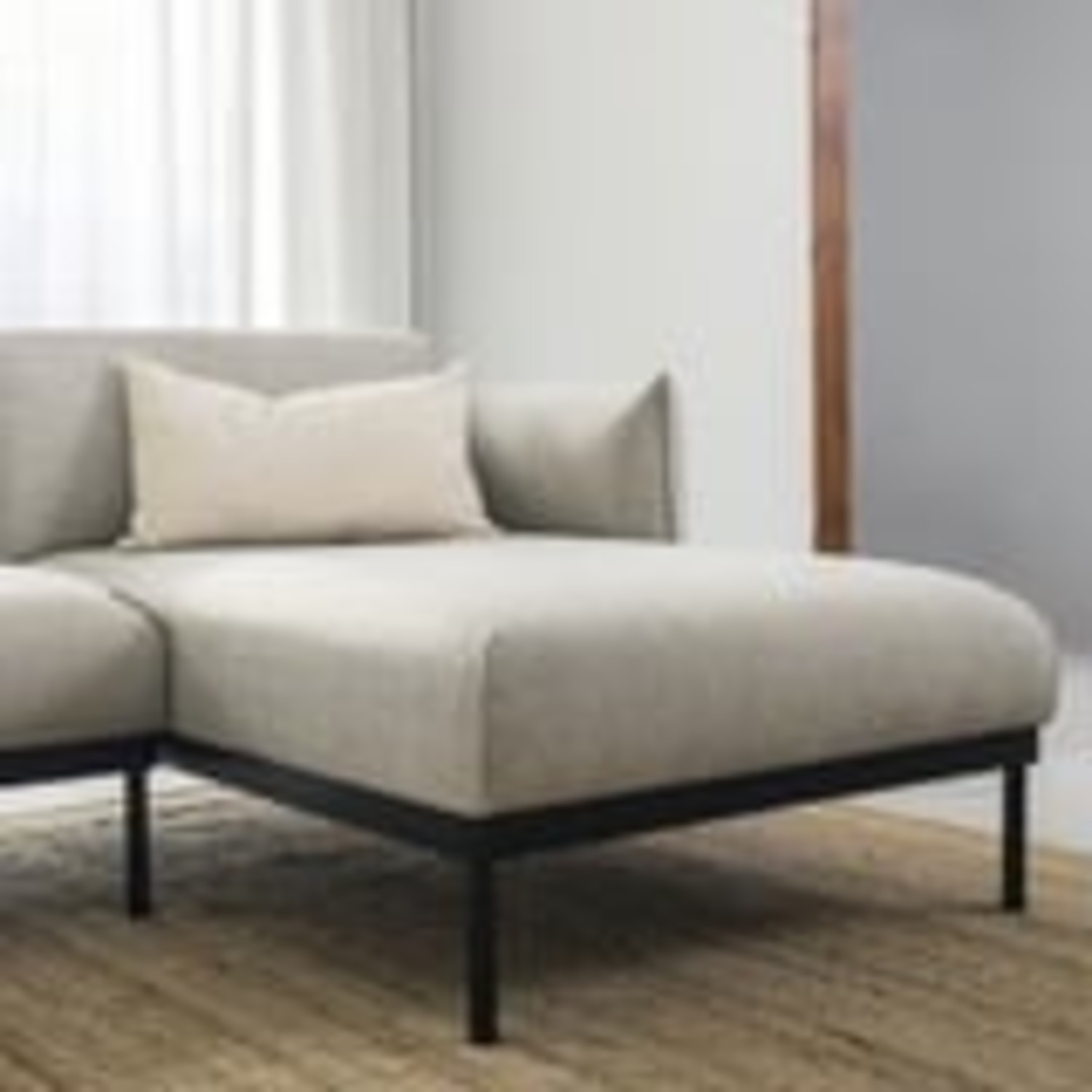 IKEA Applaryd Four Seat Sectional With Chaise - image-3