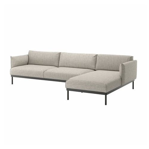 Used IKEA Applaryd Four Seat Sectional With Chaise for sale on AptDeco