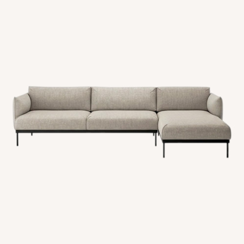 Used IKEA Applaryd Four Seat Sectional With Chaise for sale on AptDeco