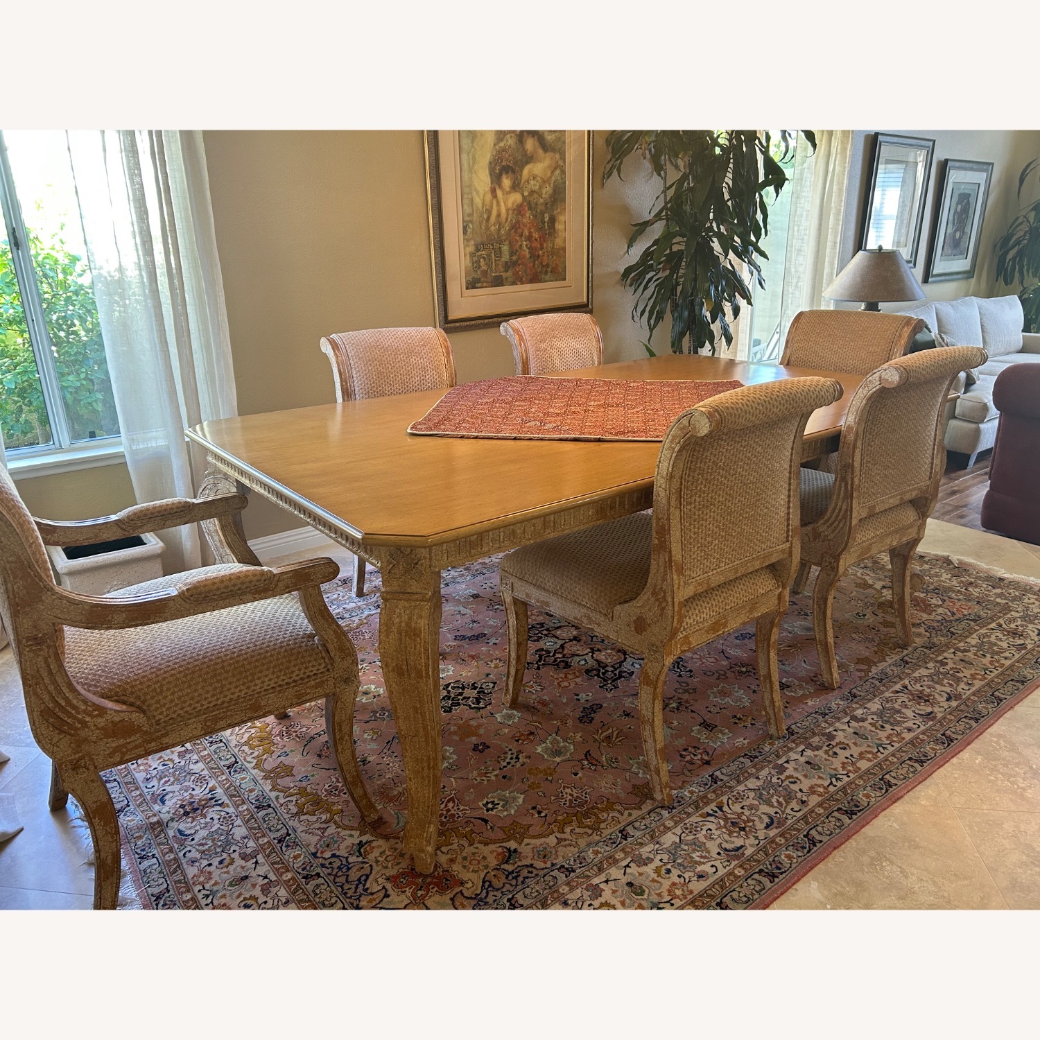 Dining Set with 6 Chairs - image-5