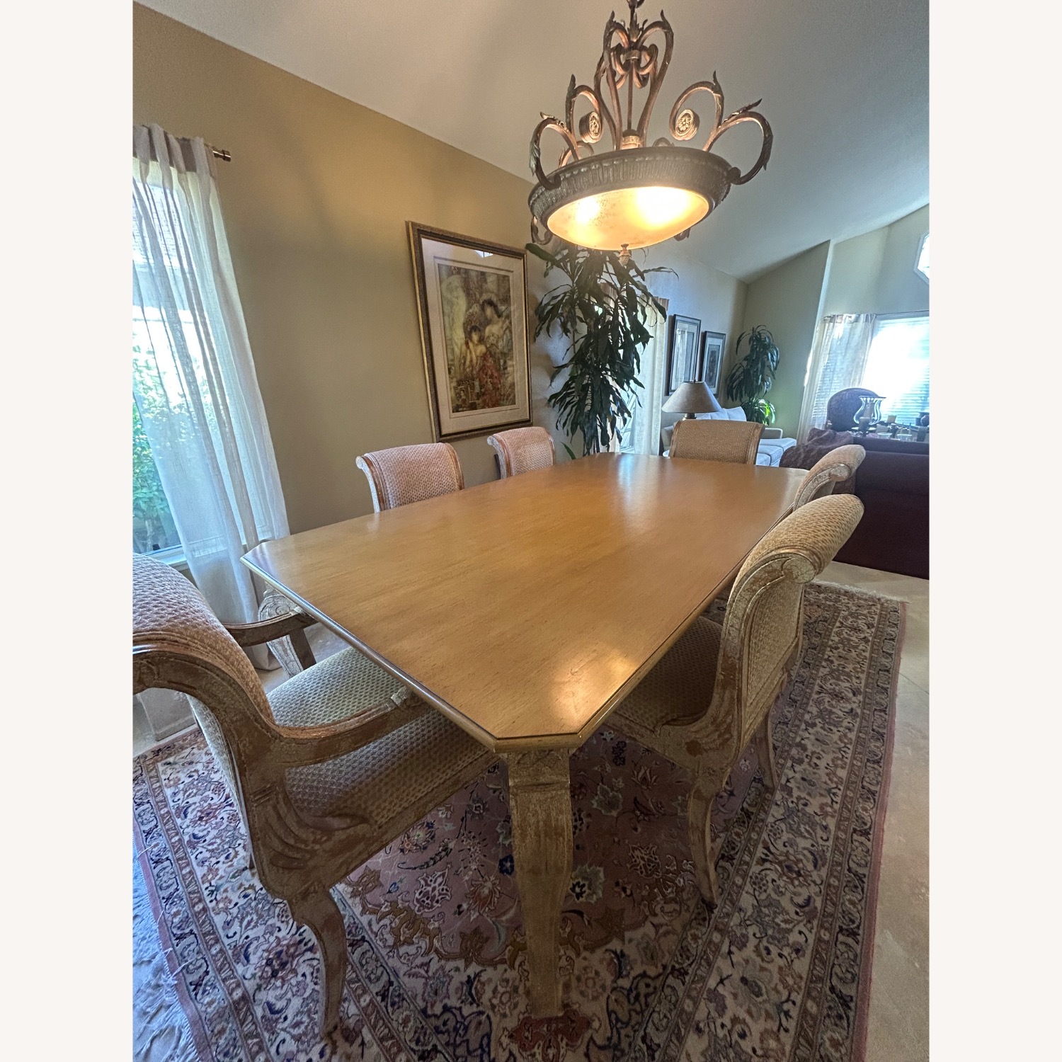 Dining Set with 6 Chairs - image-1