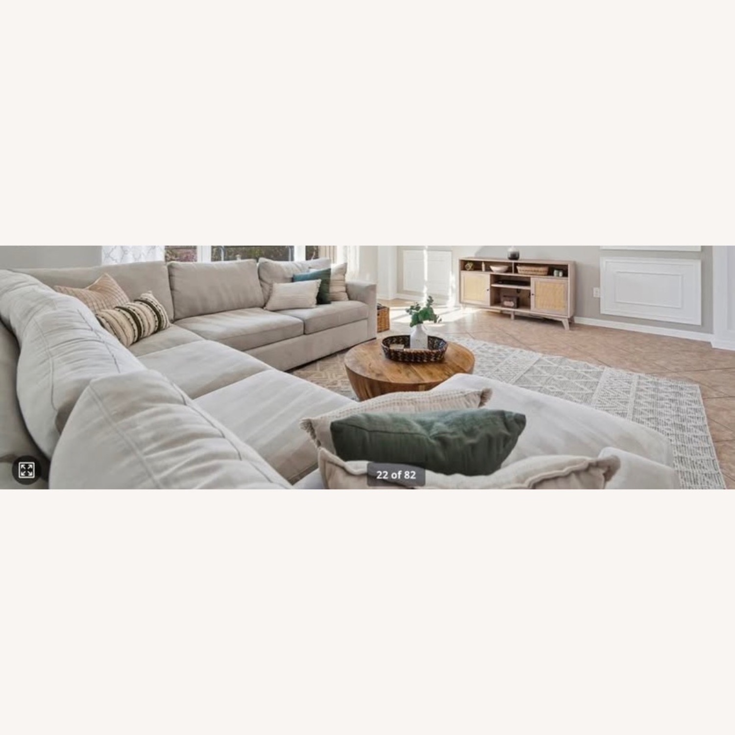 Crate & Barrel Axis 4-Piece L-Shaped Sectional Sofa with Chaise Lounge - image-2