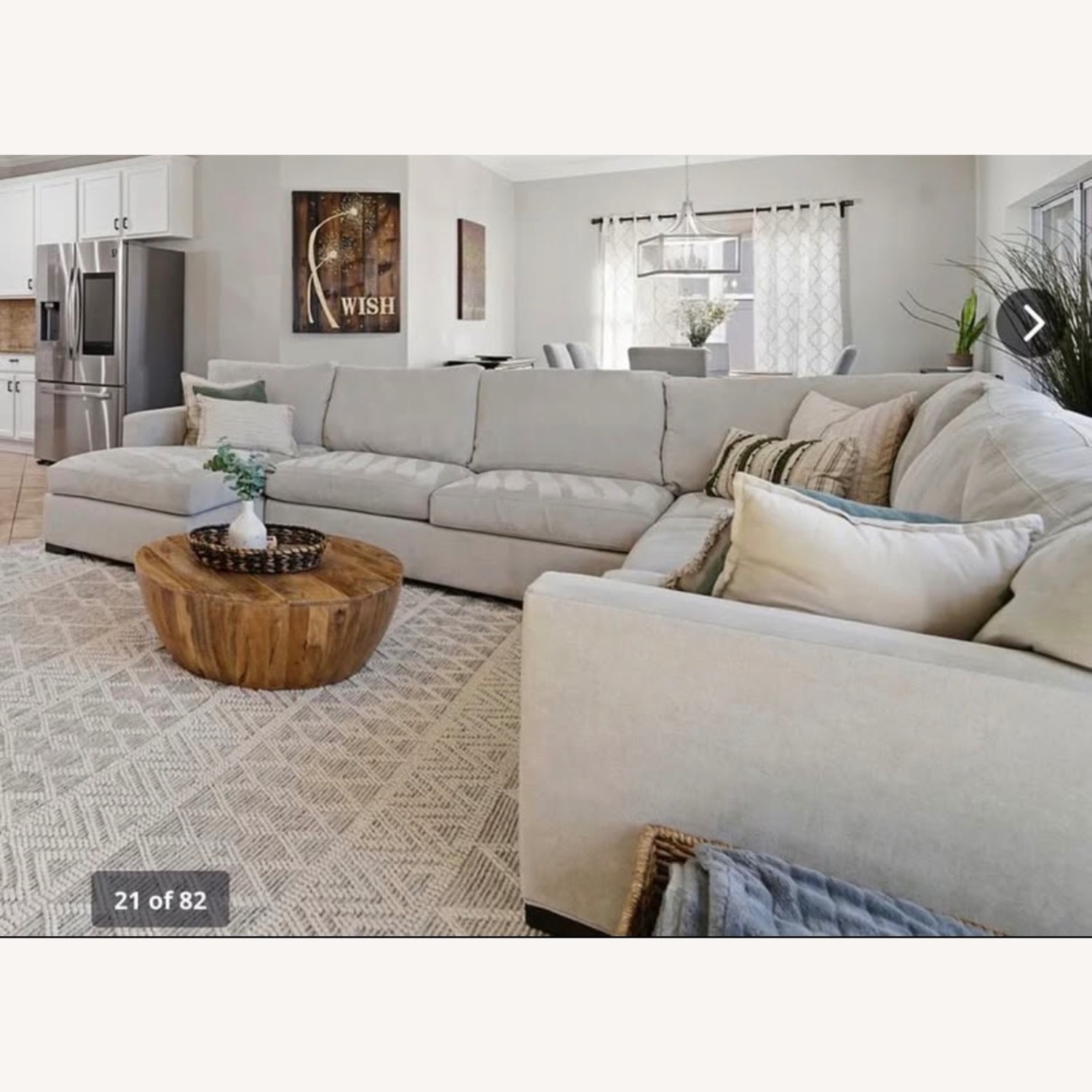 Crate & Barrel Axis 4-Piece L-Shaped Sectional Sofa with Chaise Lounge - image-3