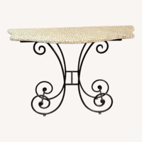 Natural Stone Side Table