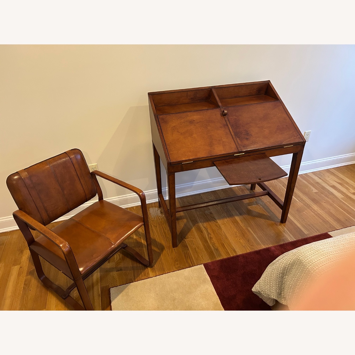 Crate & Barrel Emerson Secretary Desk with Chair - image-2