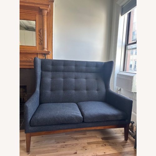 Used West Elm James Harrison Winged Settee for sale on AptDeco