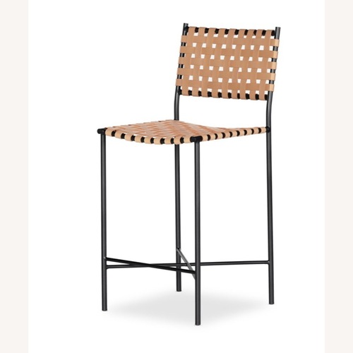 Used Four Hands Natural Garza Counter Stool for sale on AptDeco