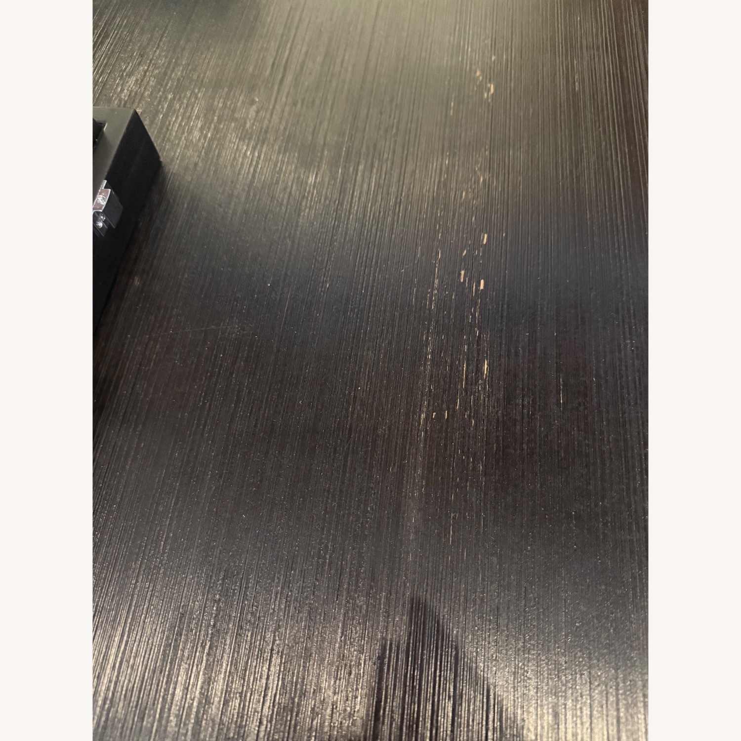 Cosmopolitan 60"-100" Extendable Black Wood Dining Table - image-3