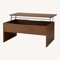 IKEA ÖSTAVALL Dark Brown Wood Coffee Table