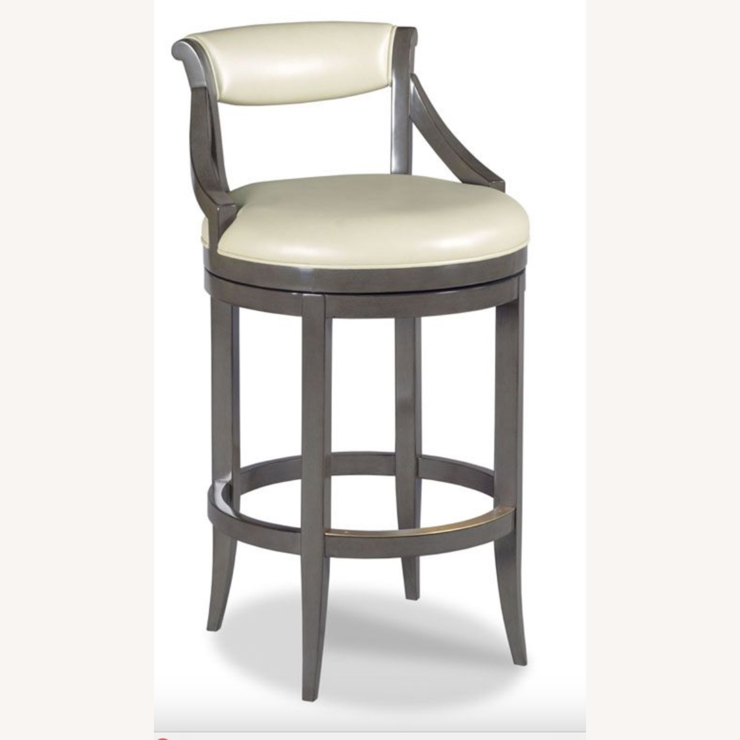 Woodbridge Taylor Home Designs Dark Gray Wood Stools - image-1