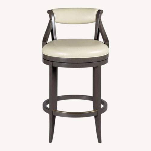 Used Woodbridge Taylor Home Designs Dark Gray Wood Stools for sale on AptDeco