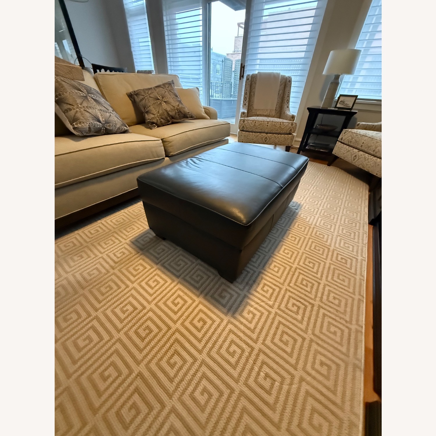 Ethan Allen Leather Chest - image-3