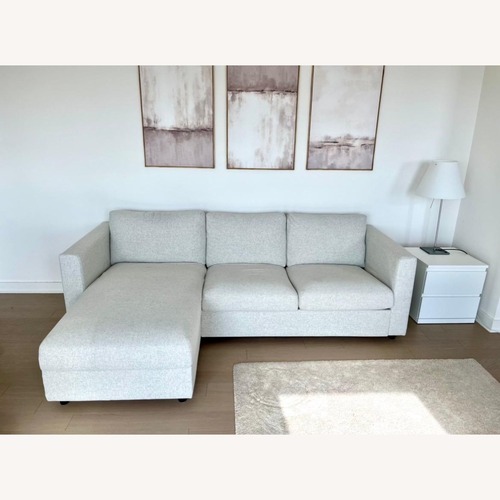 Used IKEA Finnala Natural 2 Piece Sectional for sale on AptDeco