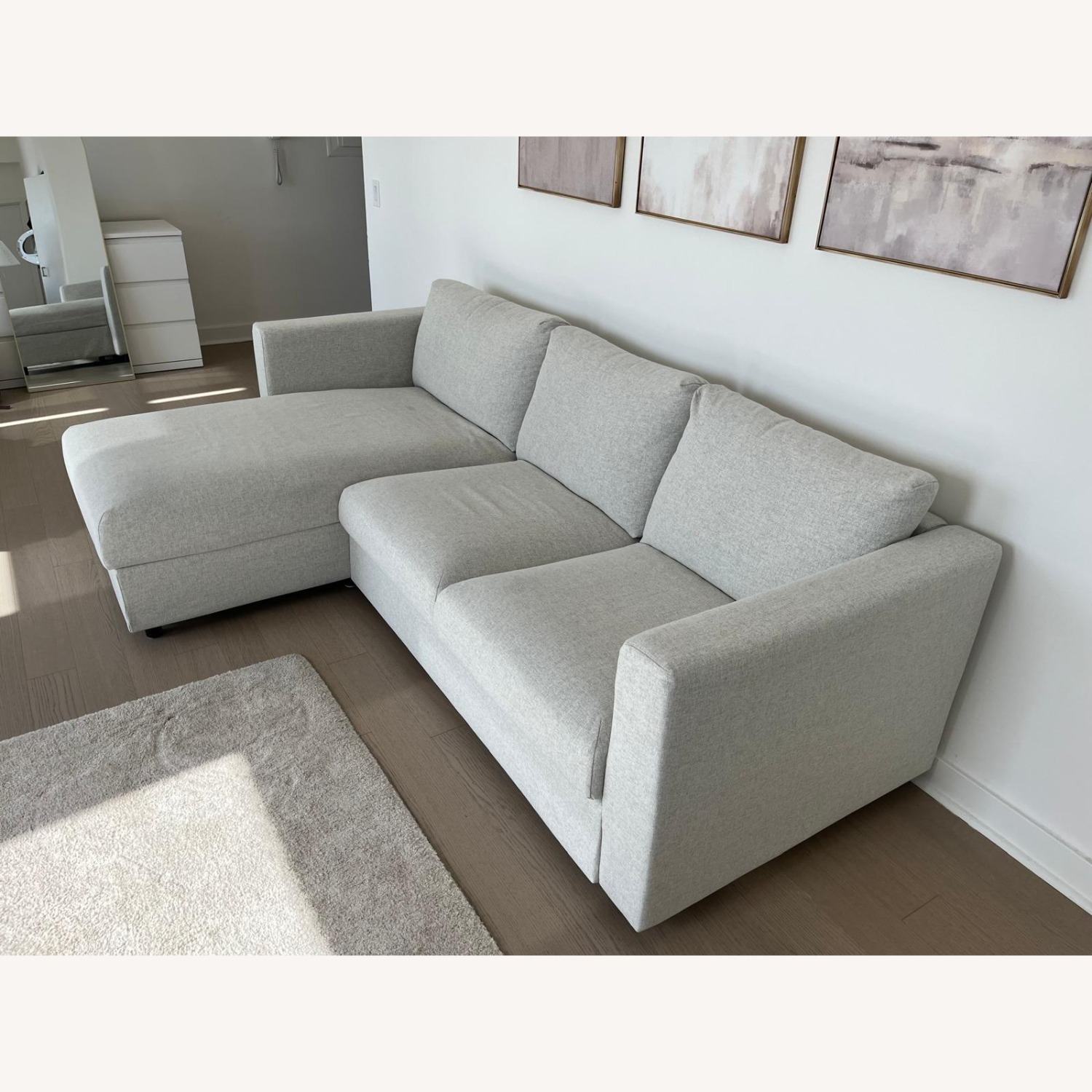 IKEA Finnala Natural 2 Piece Sectional - image-4