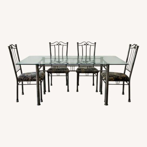 Used Glass/Metal Dining Sets for sale on AptDeco