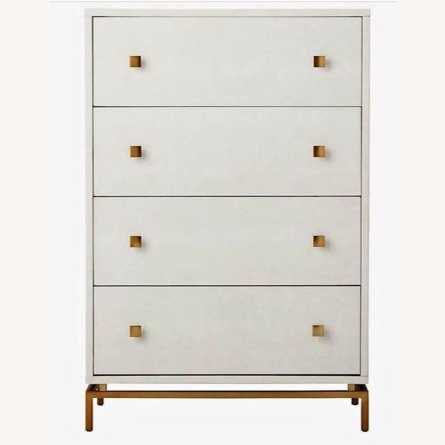 CB2 Shagreen Ivory Dresser - image-1
