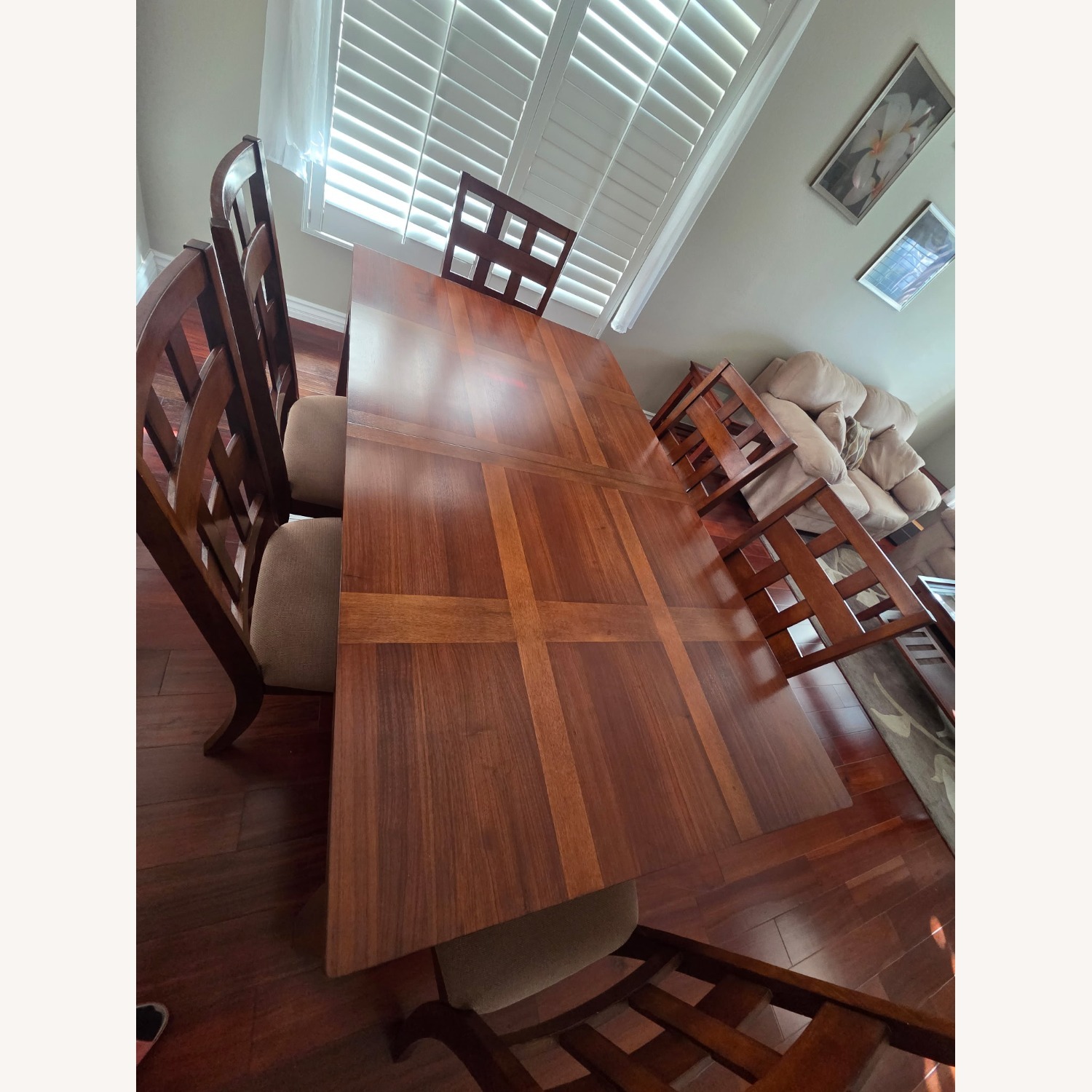 Living Spaces Dining Table - image-5