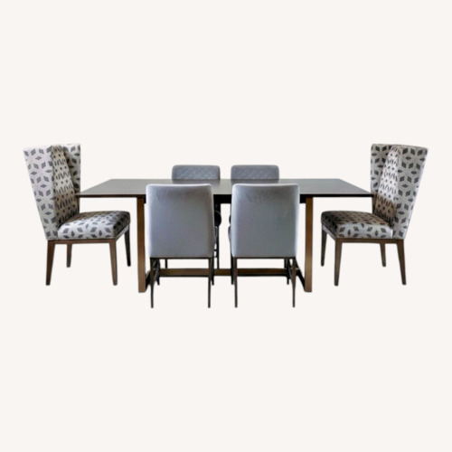 Used Walter E. Smithe Light Gray Wood Dining Sets for sale on AptDeco