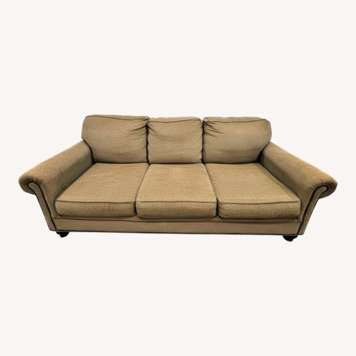 Used Natural Textured 3+ Seater Sofa for sale on AptDeco