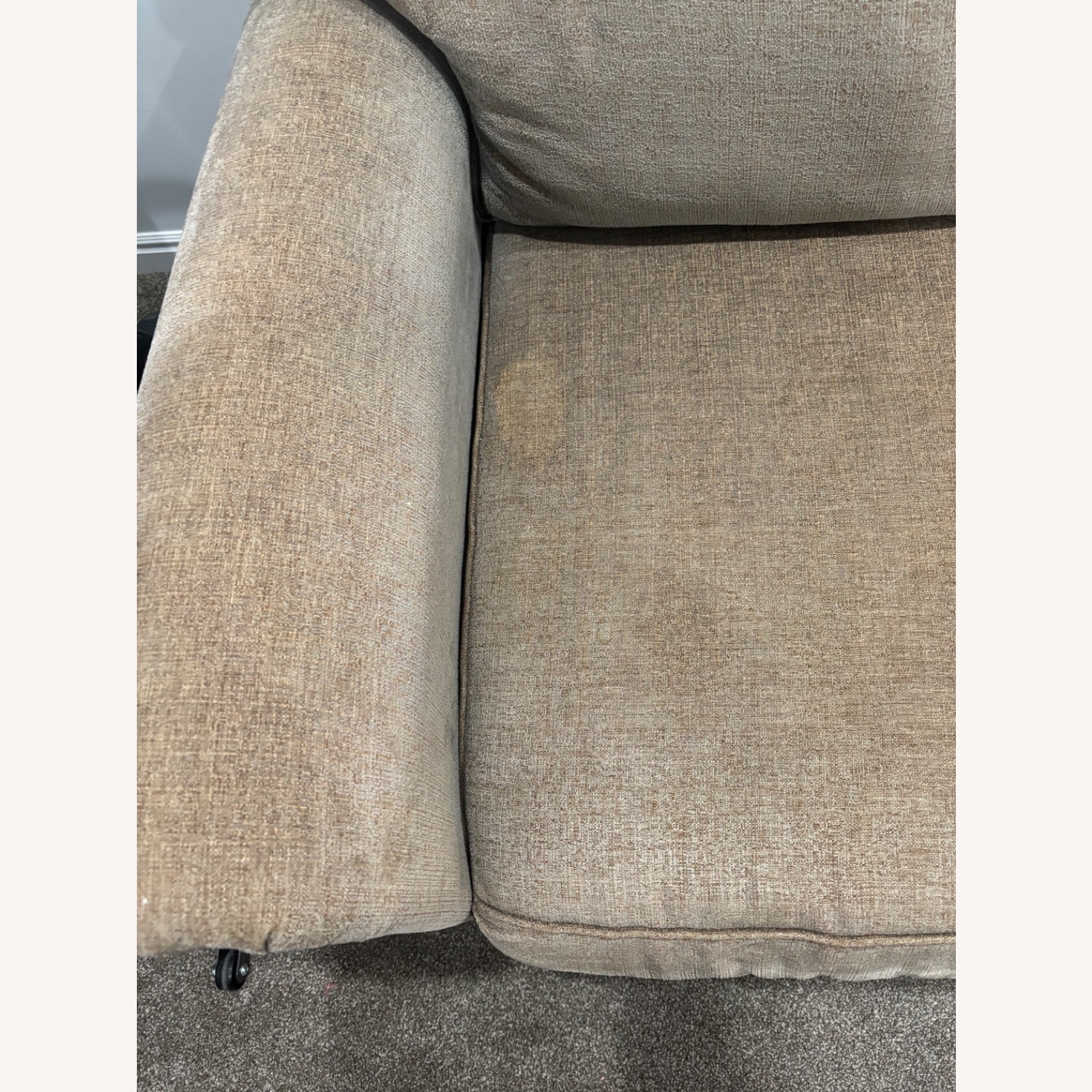 Natural Textured 3+ Seater Sofa - image-6