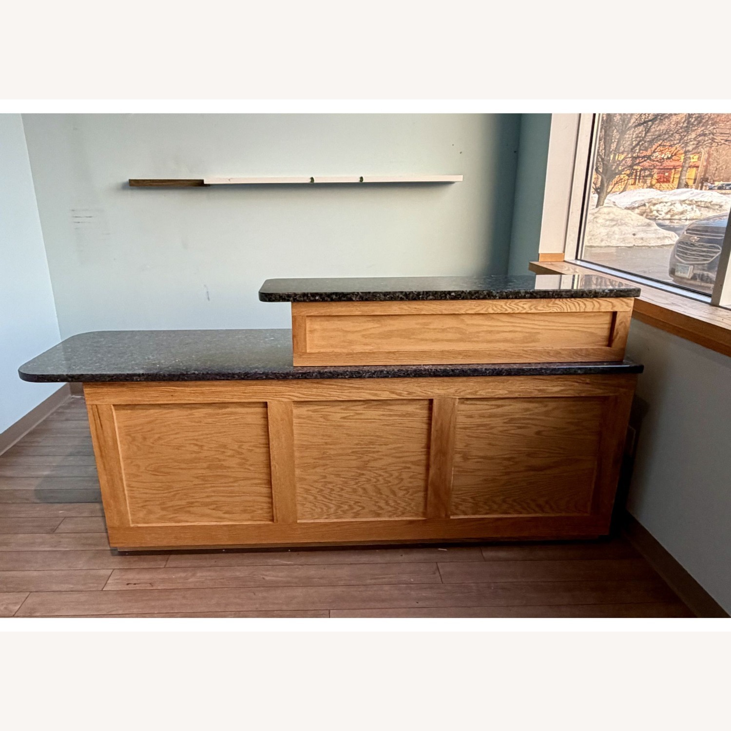 Blue Pearl Granite Front Desk - image-2