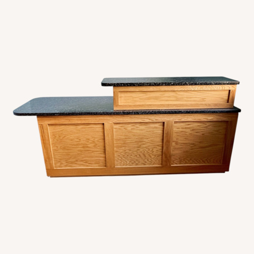 Used Blue Pearl Granite Front Desk for sale on AptDeco