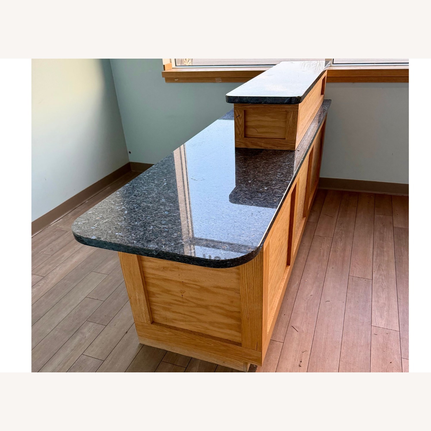 Blue Pearl Granite Front Desk - image-3