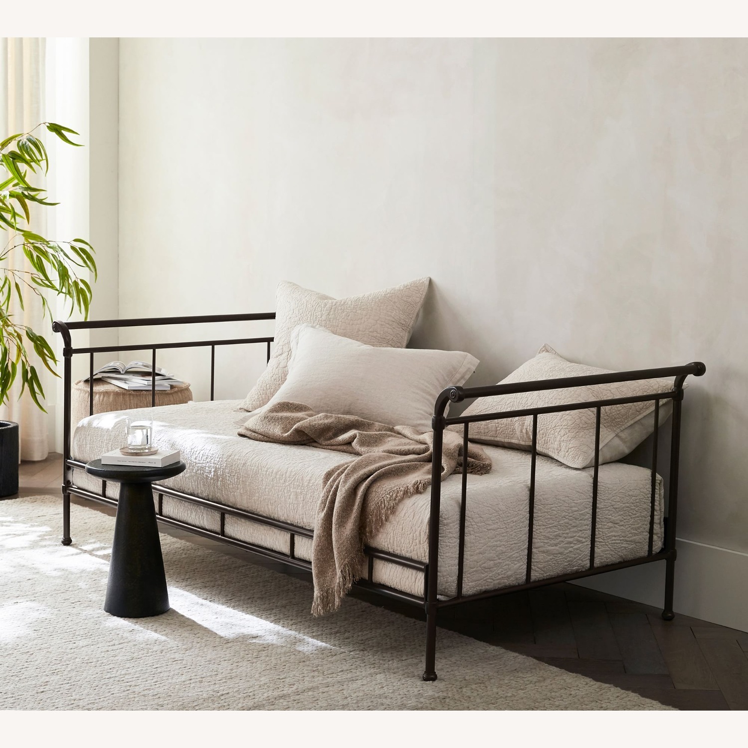 Pottery Barn Loleta Iron Daybed - image-7
