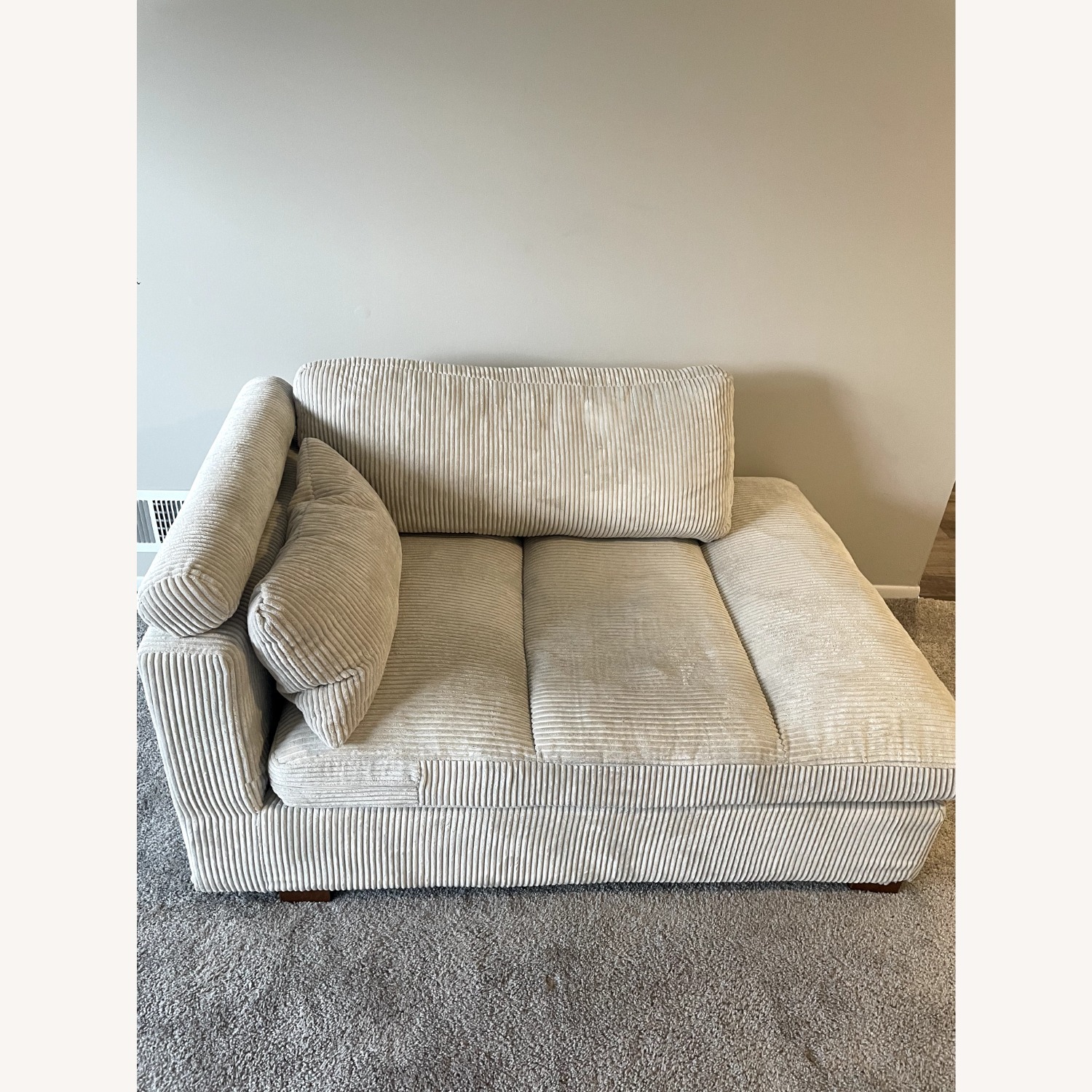 Beige Chaise Lounge - image-2