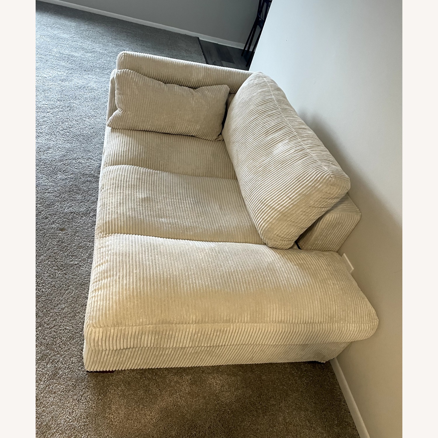 Beige Chaise Lounge - image-1