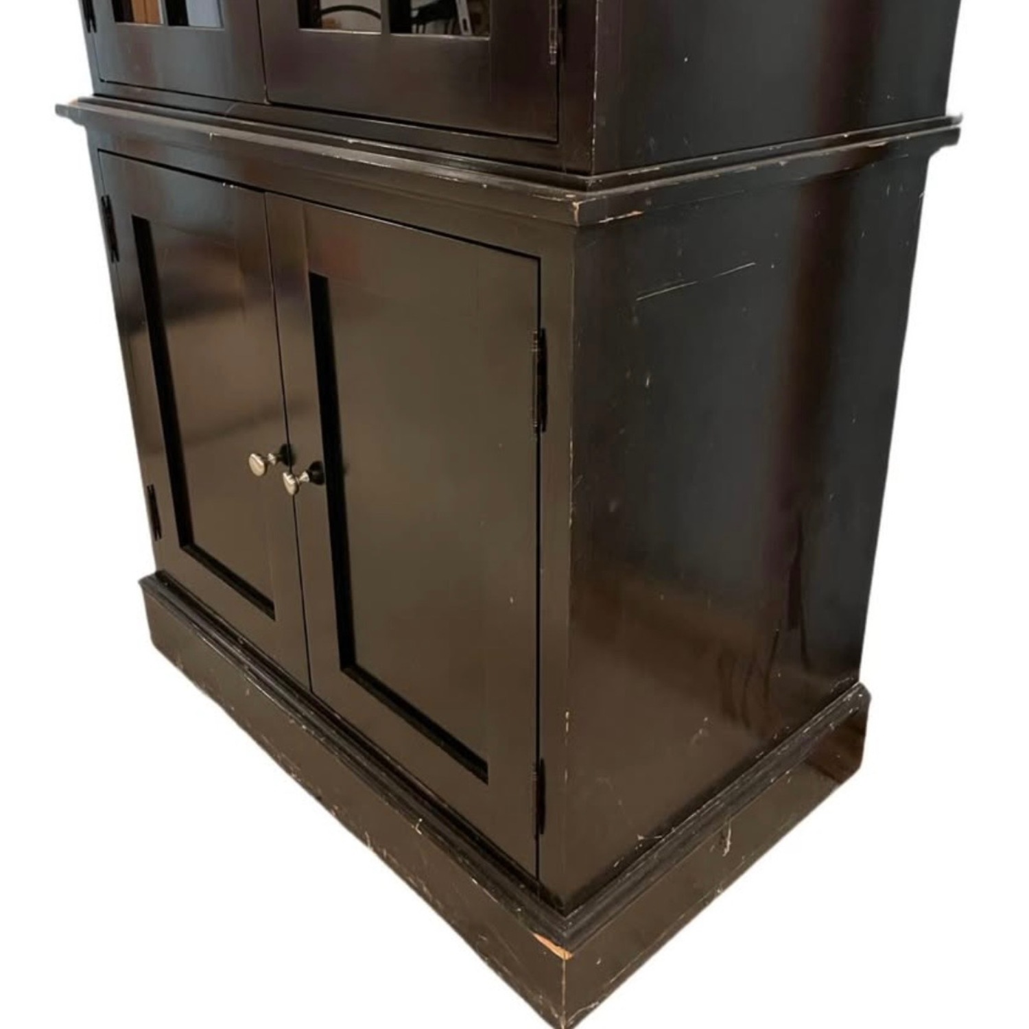 Uproar Home Wooden China Cabinet Glass Doors - image-8