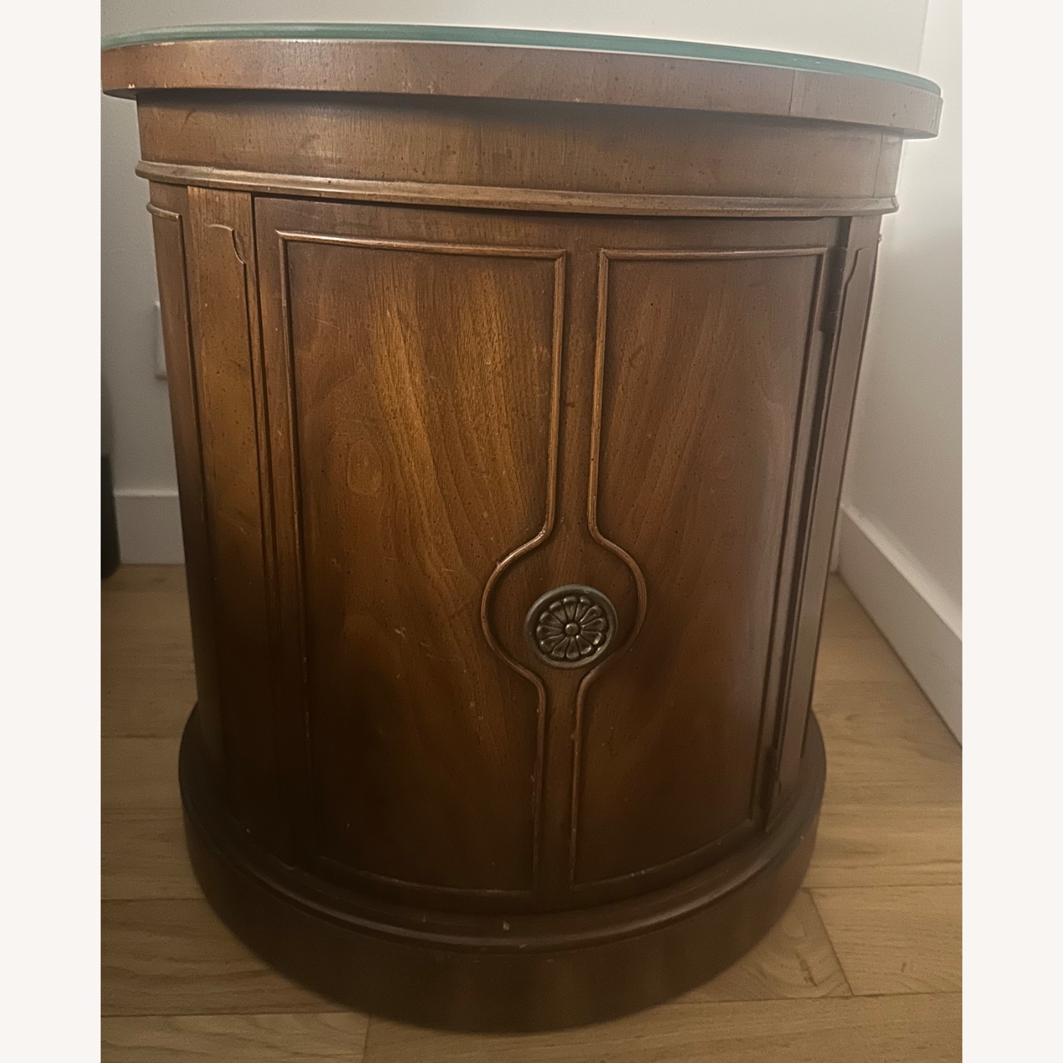 2 Wood Side Tables. One is Painted - image-7