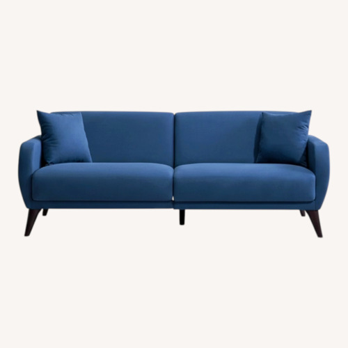 Used Flexy Sofa In A Box - Zigana Indigo Blue for sale on AptDeco
