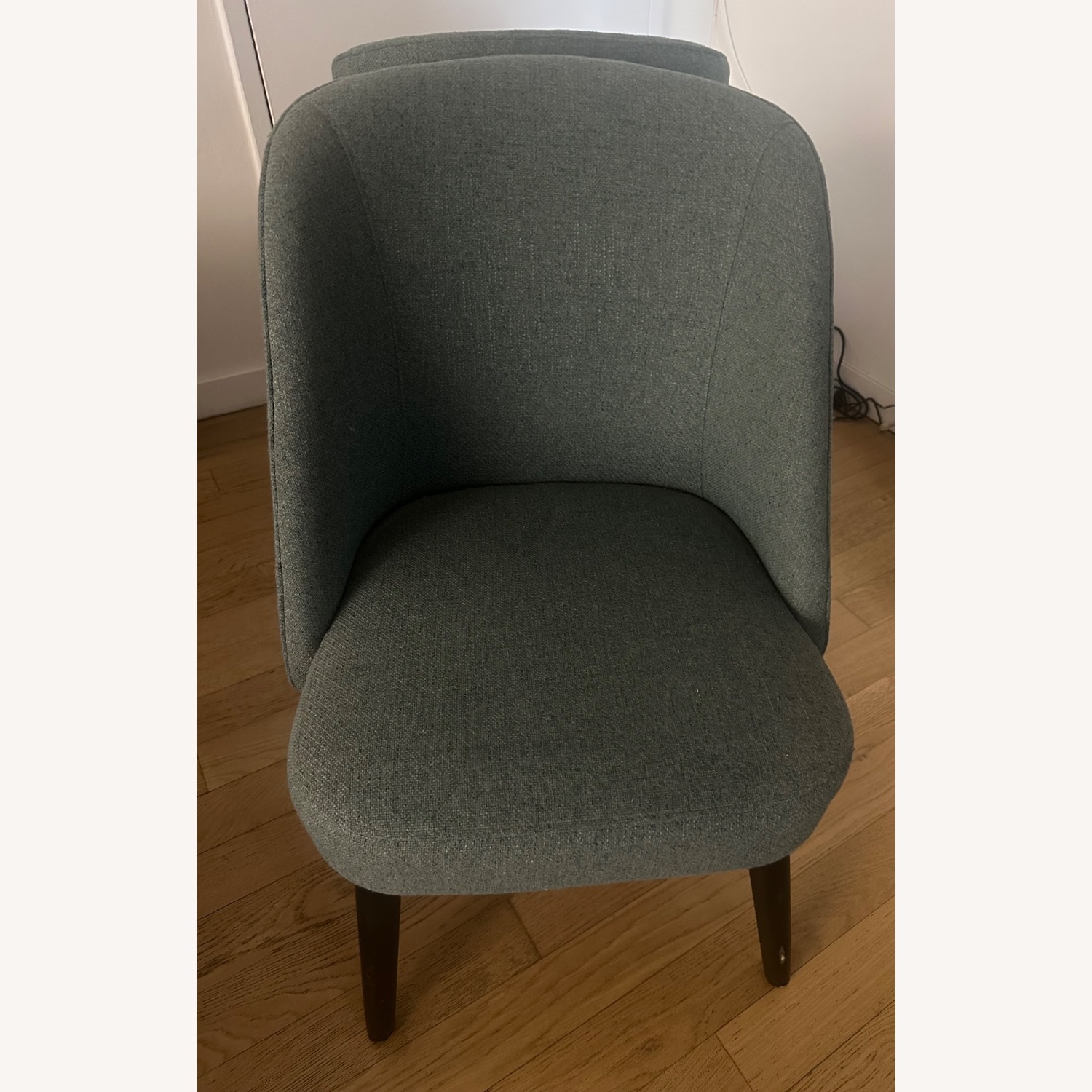  Room & Board 3 Green Fabric Armchairs - image-3