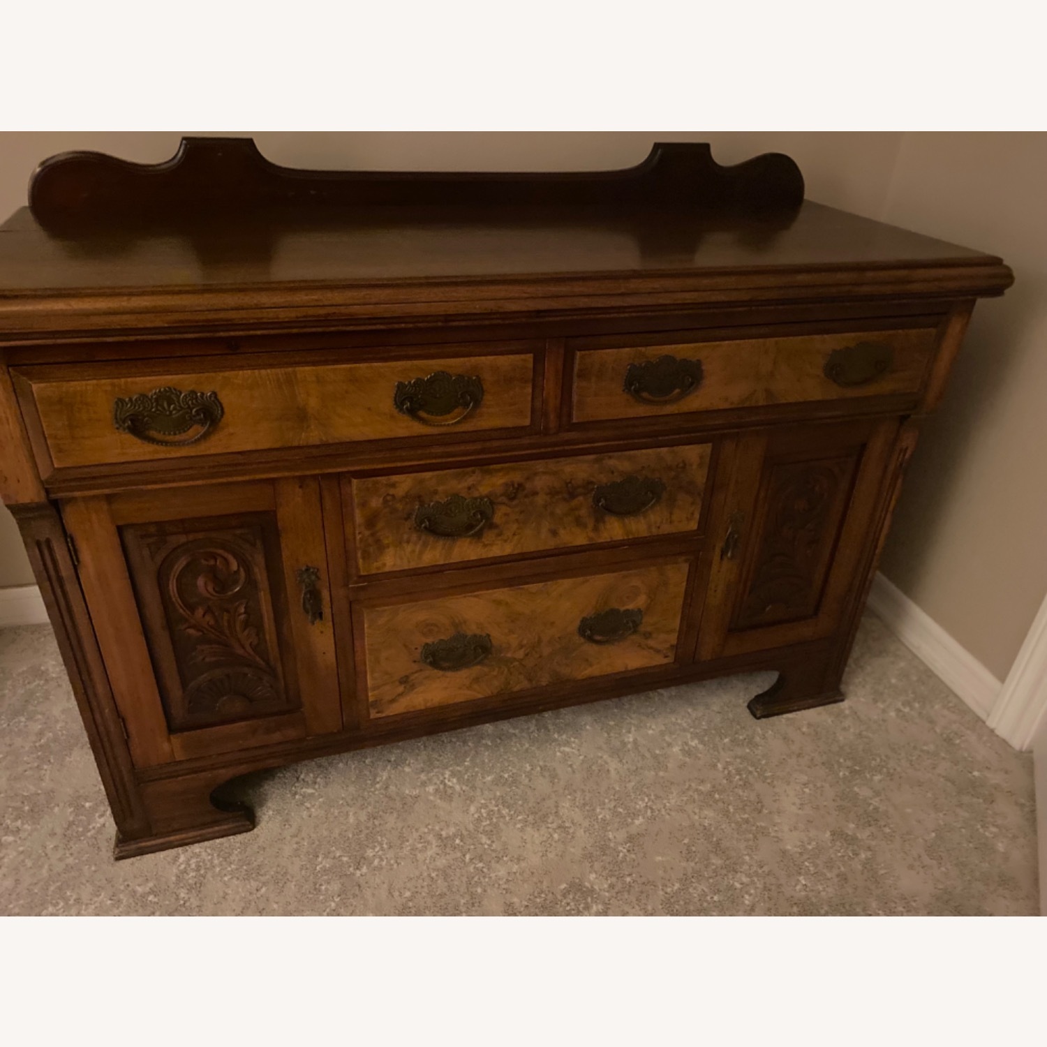 Vintage/Antique Finds Wood Sideboard - image-1