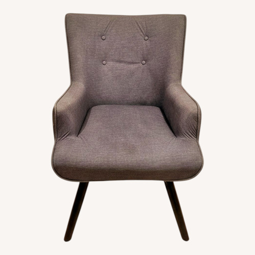 Used IKEA Light Gray Fabric Accent Chair for sale on AptDeco