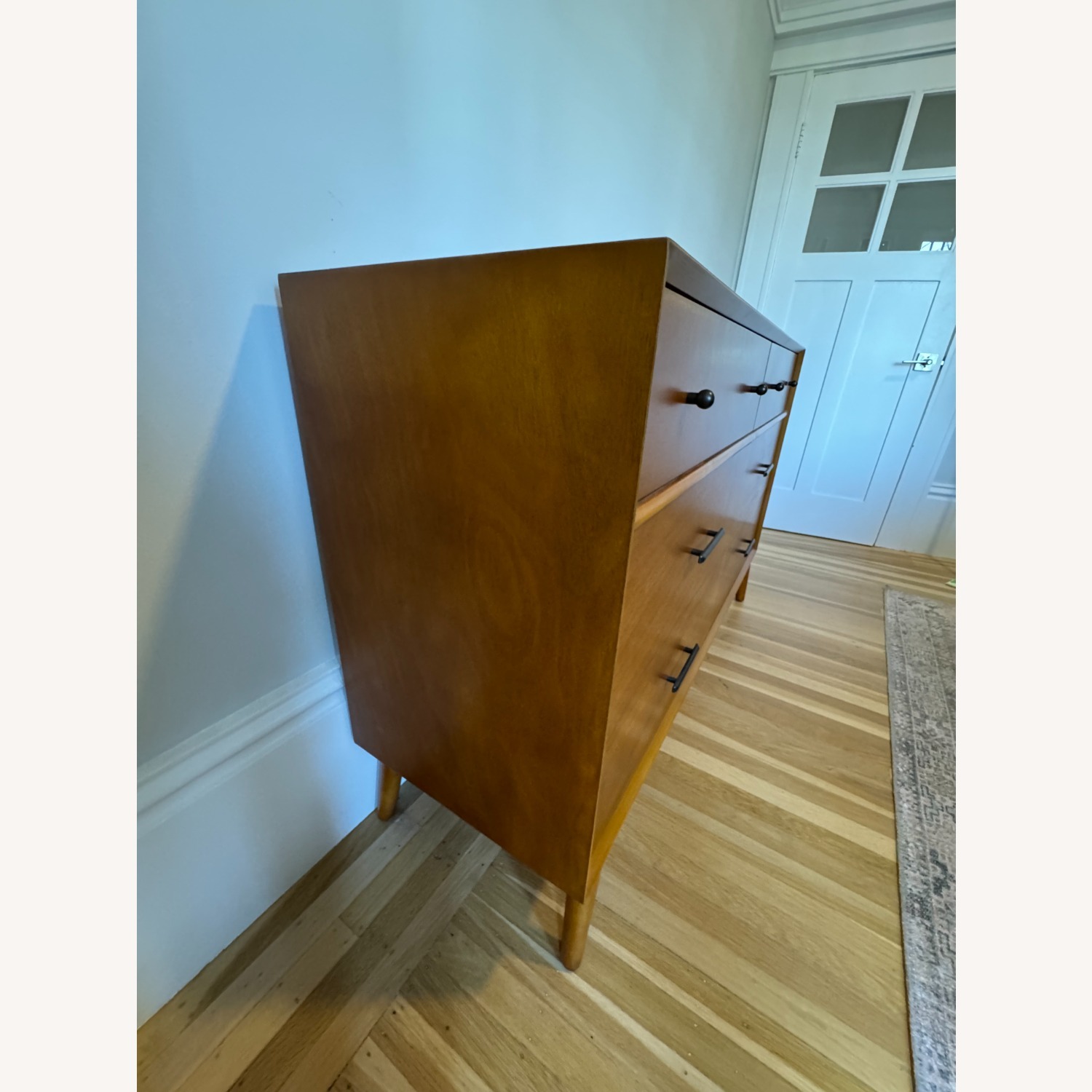 Living Spaces Alton Cherry II Dresser - image-2