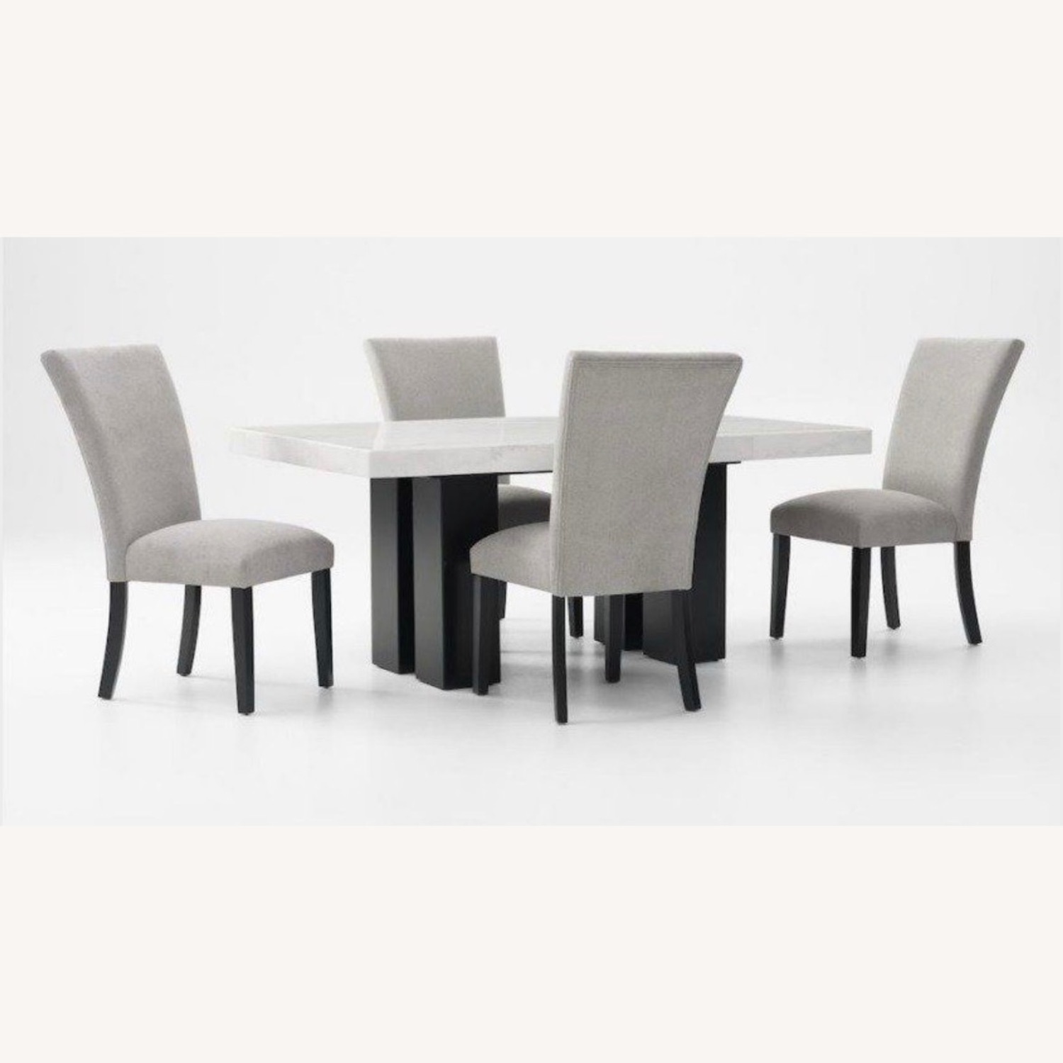 Camila White Marble Dining Sets - image-3